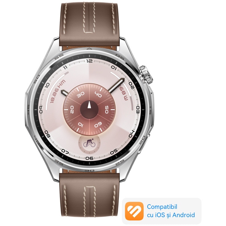 Smartwatch Huawei Watch GT 4, 46mm, Stainless Steel - eMAG.ro