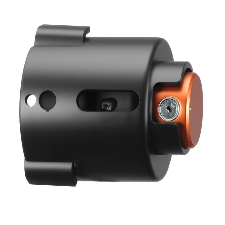 Antifurt remorca, 3 chei, Otel carbon, compatibil cu cuplajele cu bila turnata de 2-5/16 inch / 58.6 mm