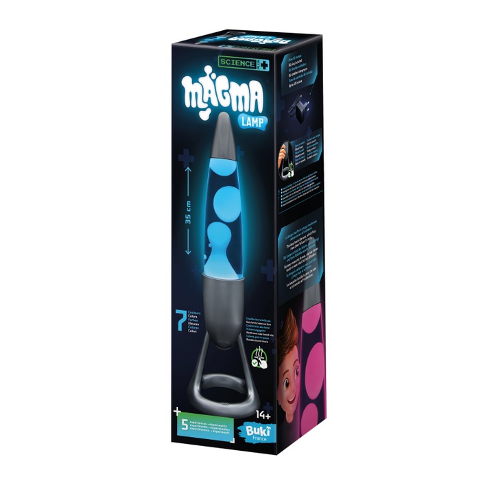 Лава лампа, Buki France, Magma, 35 см