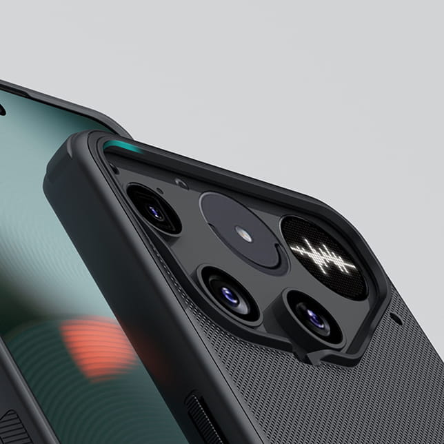 Husa, Nillkin Frosted Shield Pro pentru Nothing Phone 3, Negru