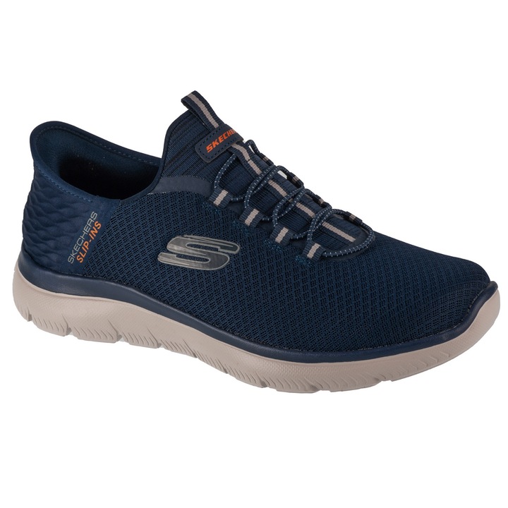 Pantofi sport, Skechers Slip-Ins Summits - High Range 2324571, Albastru marin