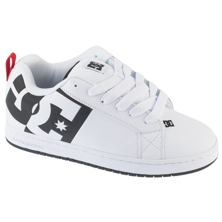 Pantofi sport, DC Shoes Court Graffik SQ 100442, Alb