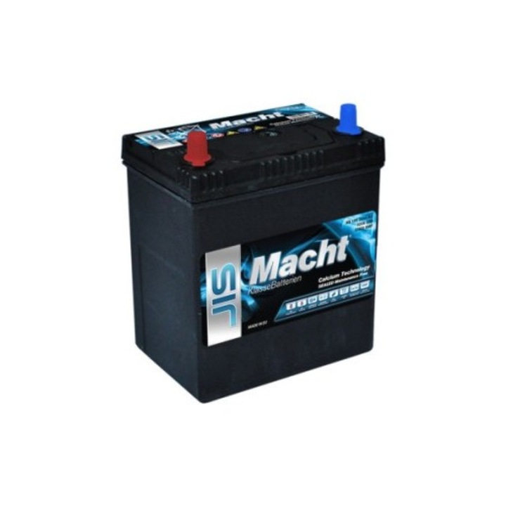 Baterie Auto, Macht JIS 12V 35 Ah, Borne Invers, 300 A, 197x128x220mm