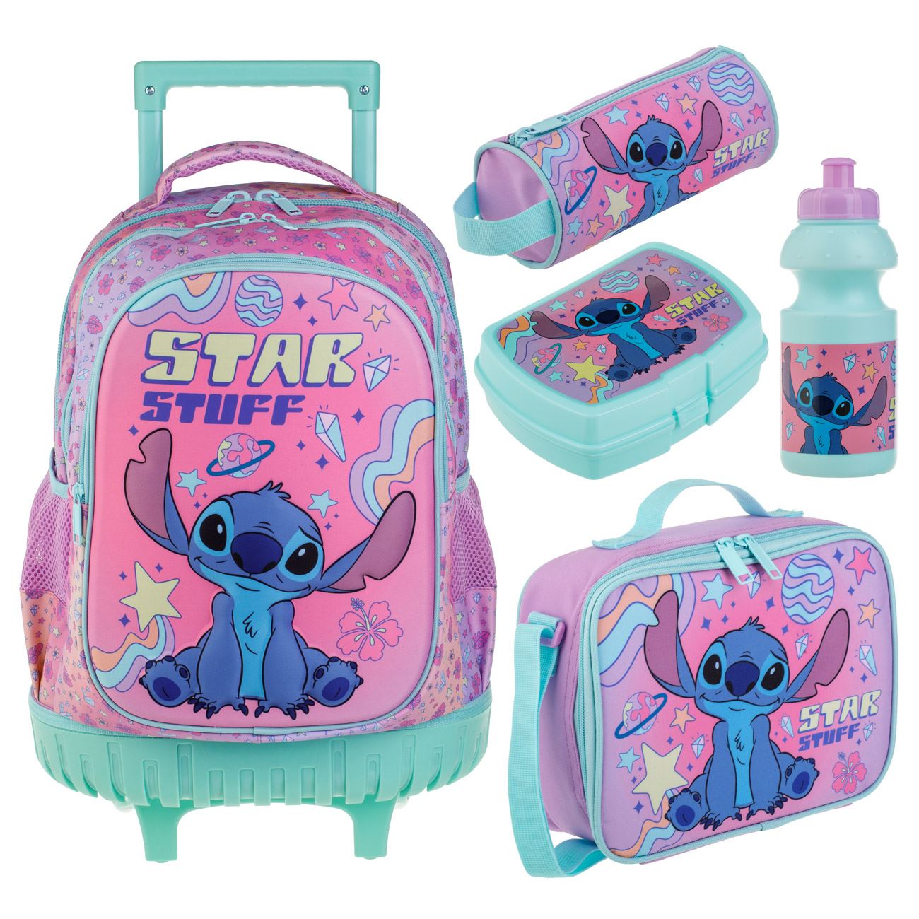 Set Scoala Stitch in Cutie - 5 piese - eMAG.ro