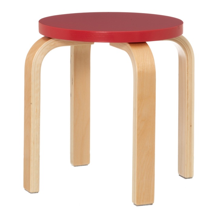 Taburet metalic TWIGGY, 180 cm - rosu