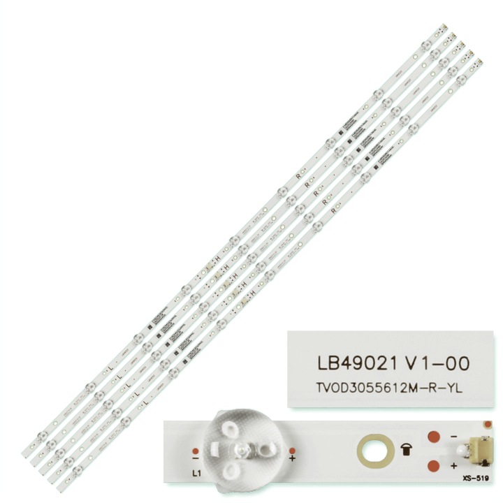 Barete pentru Philips 49PUS6162, 49PUS6412, 49PUS6482, 49PUS7503, LB49021 V1_00, cod0251