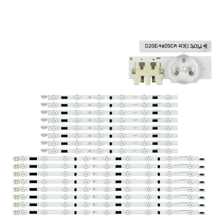 Barete pentru Samsung UE46F5500, UE46F6400, UE46F6470, UE46F6400, UE46EH5300, UE46F6500, UE46EH5450, D2GE-460SCA-R3, cod0236