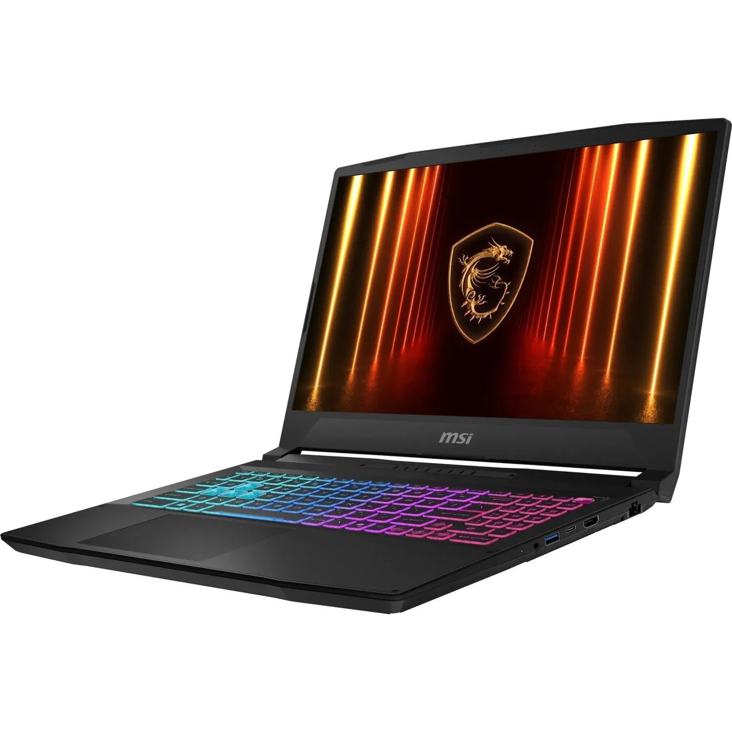 Laptop MSI Katana 15 HX, 15.6" Full HD, Intel® Core™ i7 14650HX pana la 5.2 GHz, 16 GB RAM DDR5 5600, 512 GB SSD, NVIDIA® GeForce® RTX 5060 8 GB, Free Dos, Black 512 GB