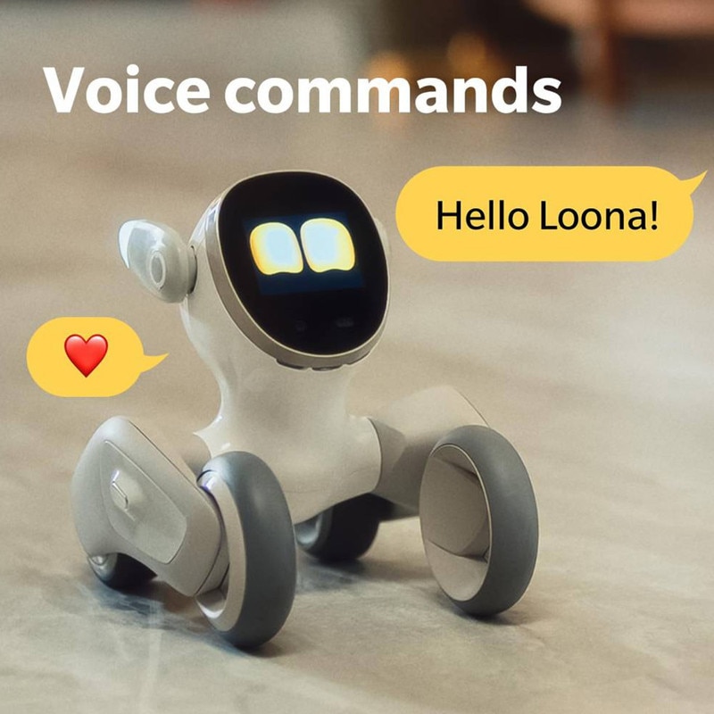 Robot de jucarie Loona, CortexM4,100MHz, 1350 mAh, 11.1V, 2.4