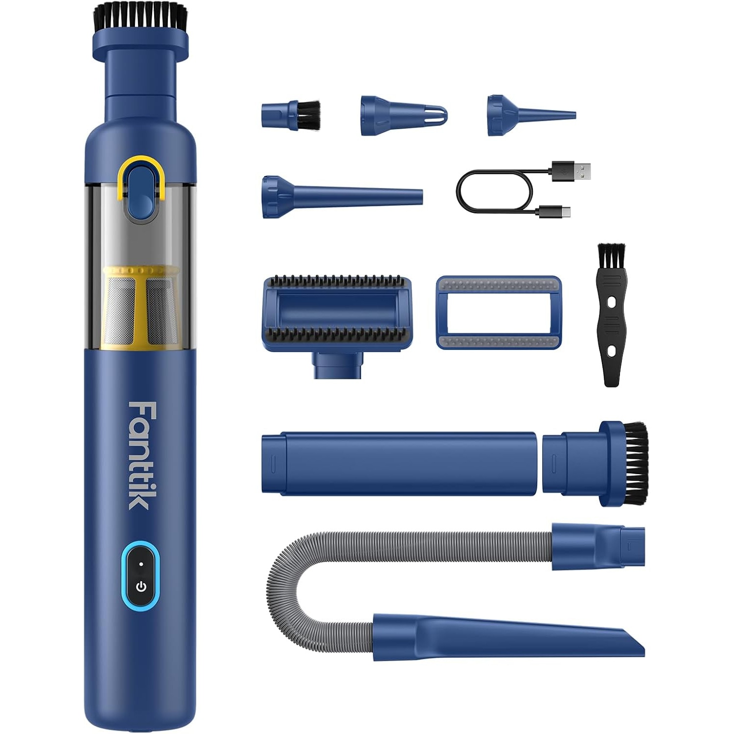Aspirator de masina Fanttik Slim V8 Apex, putere mare 19000PA