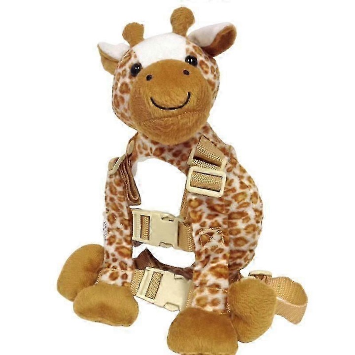 Ham de siguranta curea copil mic rucsac de mers pe jos design girafa