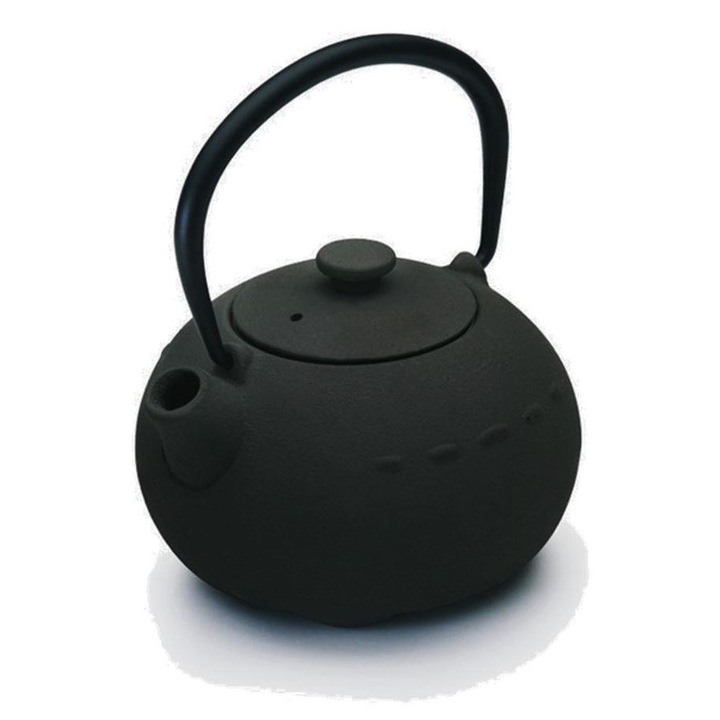 Ceainic DINOX, Fonta, 0.4L, Negru