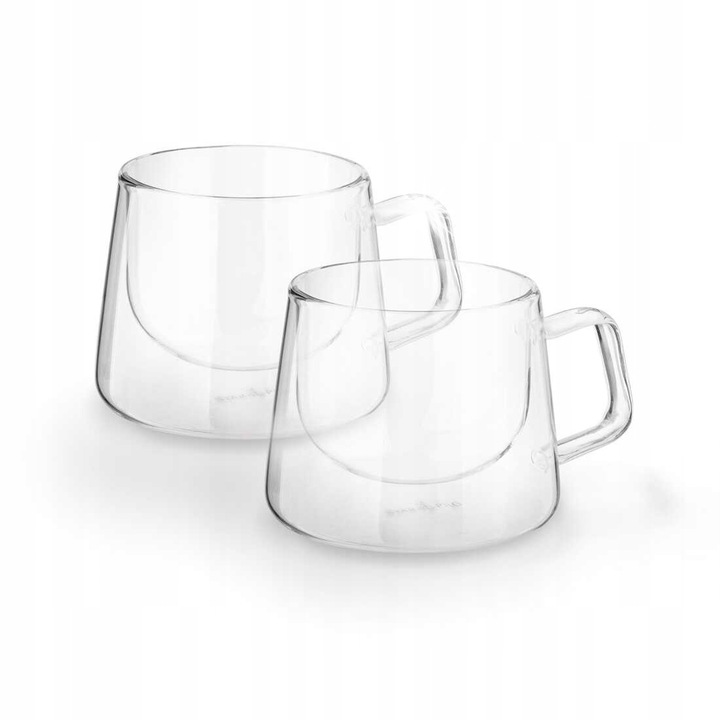 Starke Pro 300 ml-es boroszilikát termopohár készlet, 2 db, eredeti design, 8.5x14x11 cm