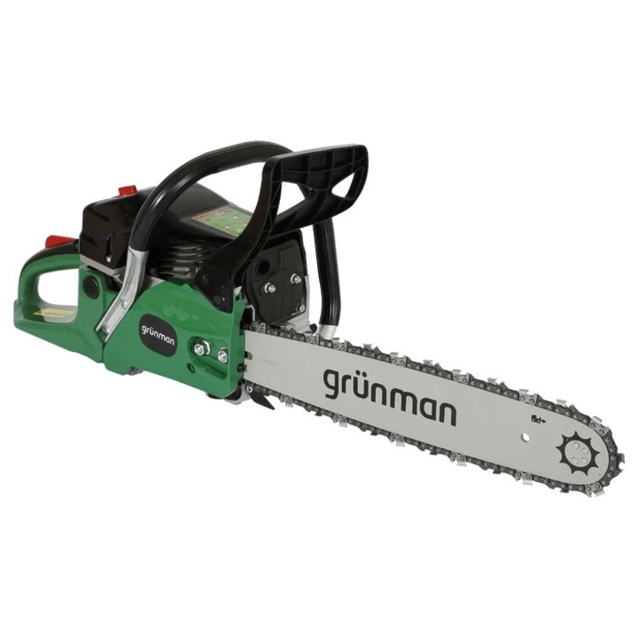 Drujba / motofierastrau pe benzina Grunman CS5800, lungime sina 40 cm, 2.3 kW, 3 CP, 7.5 kg