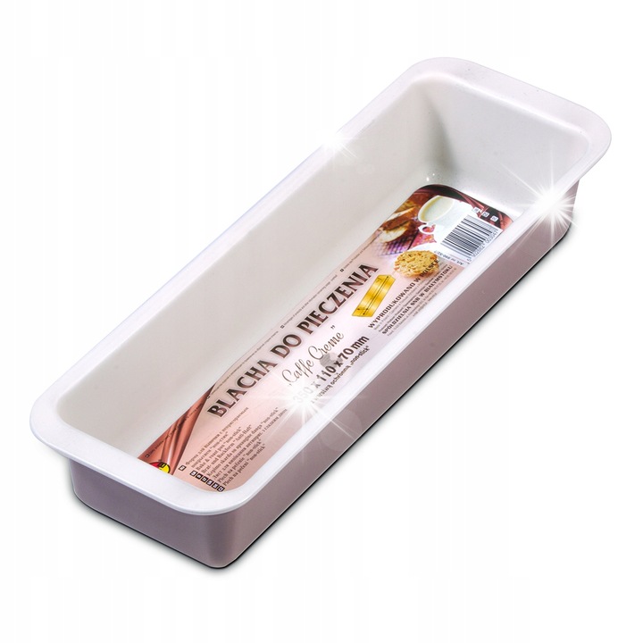 Tapadásmentes sütőtepsi, SNB, Caffe Creme, 35x11x7cm, barna színű, 1 darab