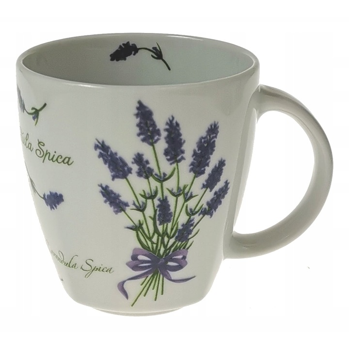 Victoria porcelán bögre, Lubiana, 300 ml, Levendula, Szett