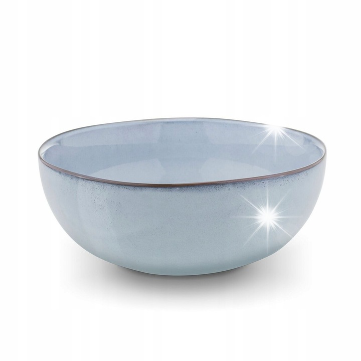 Konighoffer porcelán tál, szett, 2.1l, kék, 21x22.5x9cm