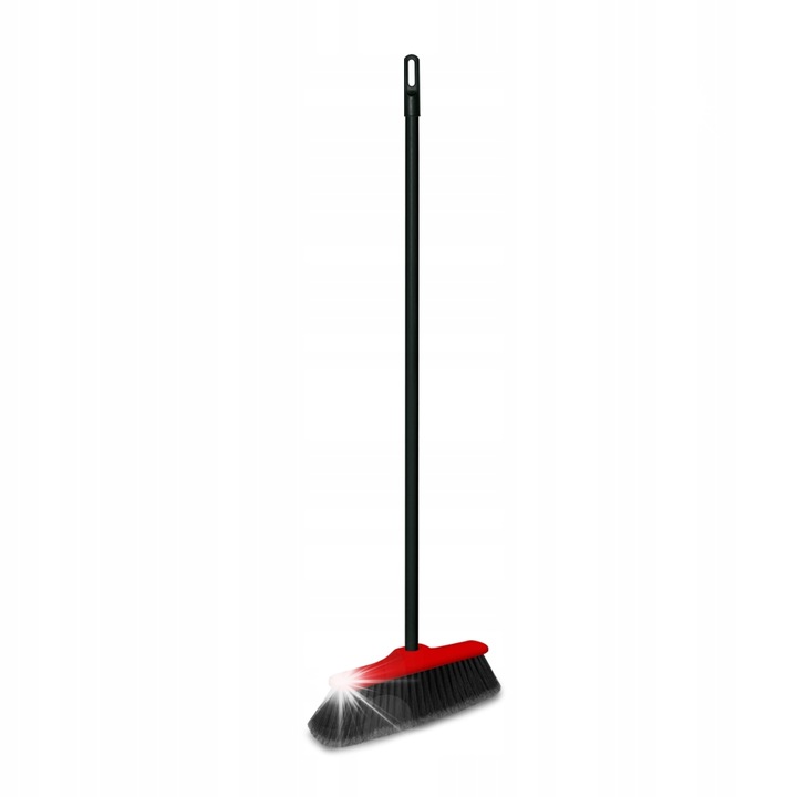 Mop 120 cm-es nyéllel, York, piros