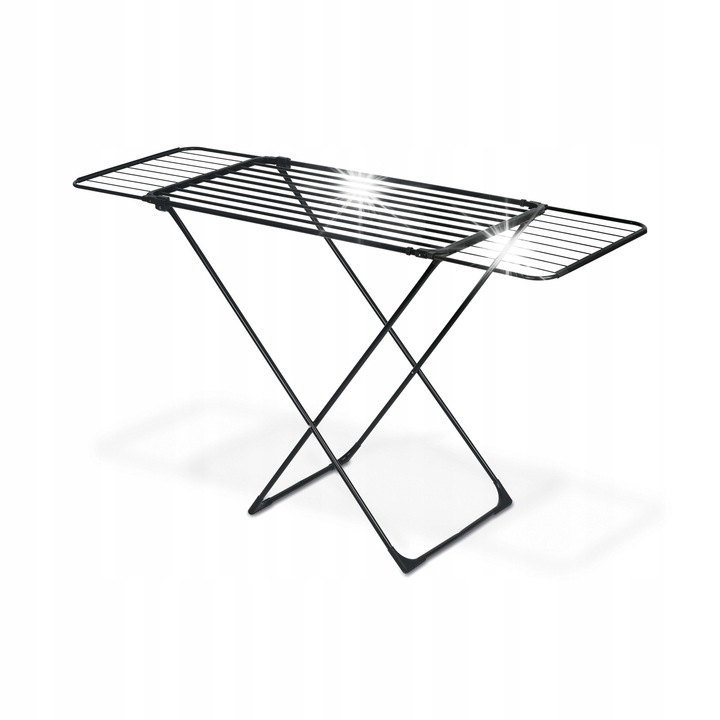 Сушилник за дрехи Tadar Maya комплект, телескопична, 18 м площ, черна, 108-176 x 55 x 94 см