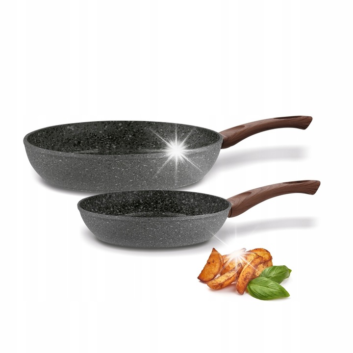 Konighoffer márvány serpenyő készlet, 28cm és 20cm