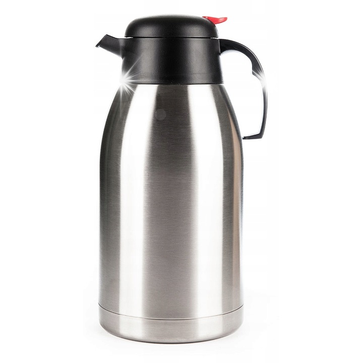 Термос за конференция Тадар 2,5л, инокс, капацитет за 15 чаши, черен/сребрист