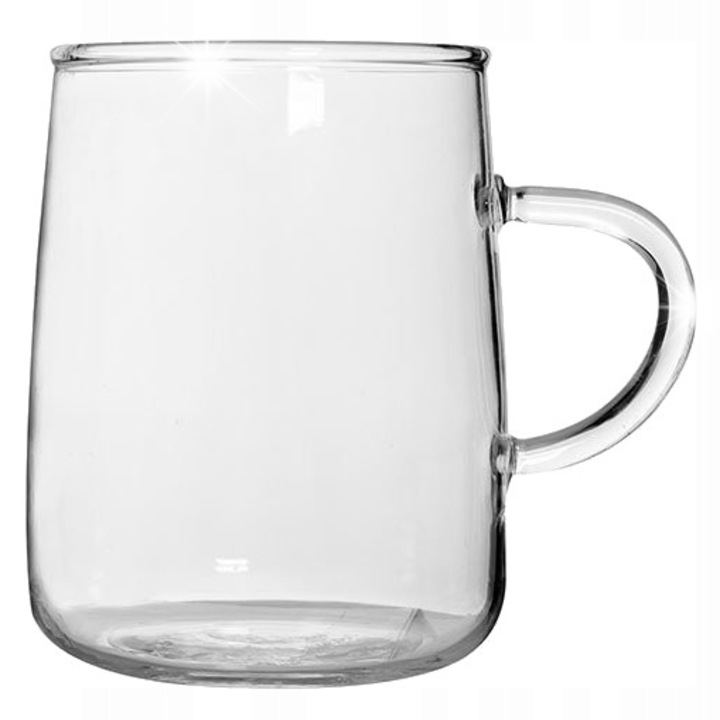 Комплект 6 ретро чаши Термисил Барилка 250 мл, прозрачни, 98x70мм