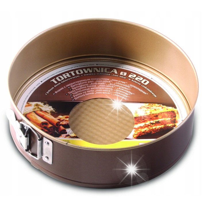 Тава за печене SNB Ø 22 см, незалепващ материал, височина 7 см