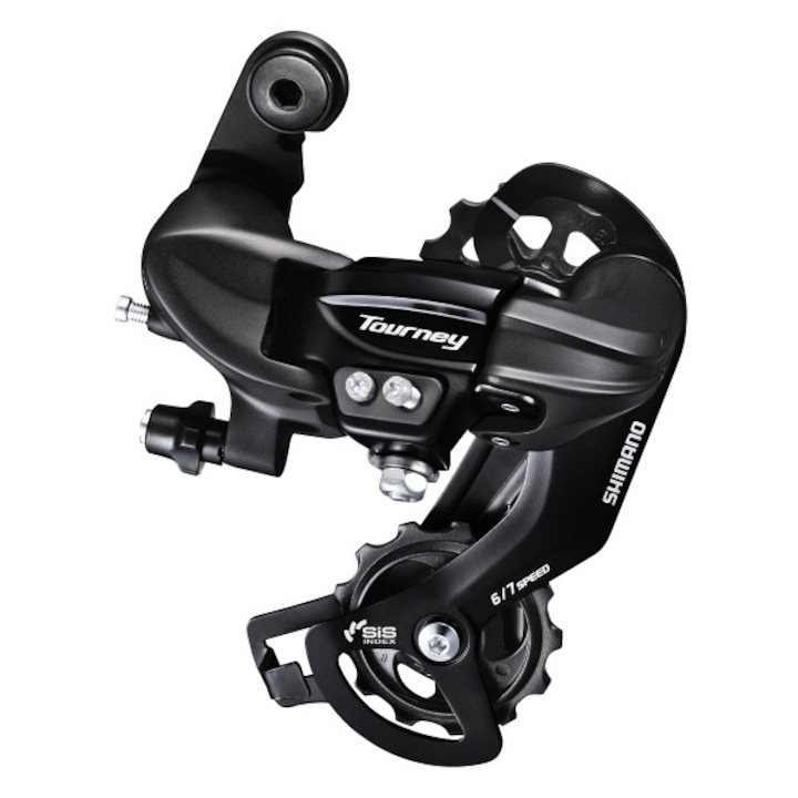 Schimbator spate Shimano Tourney RD-TY300 6/7 viteze, negru, prindere surub