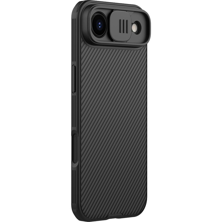 Husa, Nillkin CamShield Pro Magnetic pentru iPhone 17 Air, Negru
