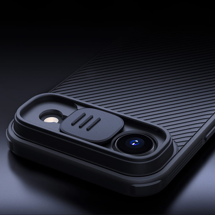 Husa, Nillkin CamShield Pro Magnetic pentru iPhone 17 Air, Negru