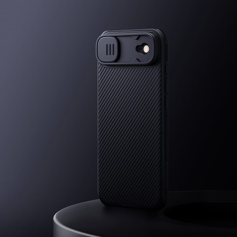 Husa, Nillkin CamShield Pro Magnetic pentru iPhone 17 Air, Negru