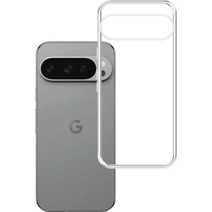 Husa, 3mk Clear Case pentru Google Pixel 10 Pro / Pixel 10, Transparent