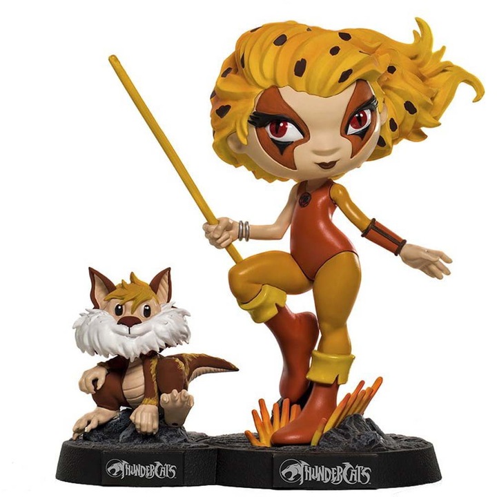 Figurina Iron Studios Minico ThunderCats - Cheetara & Snarf