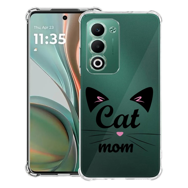 BestCase® Ütésálló tok OPPO A5 5G-hez Cat Mom dizájnnal, 2052056 AS 1850