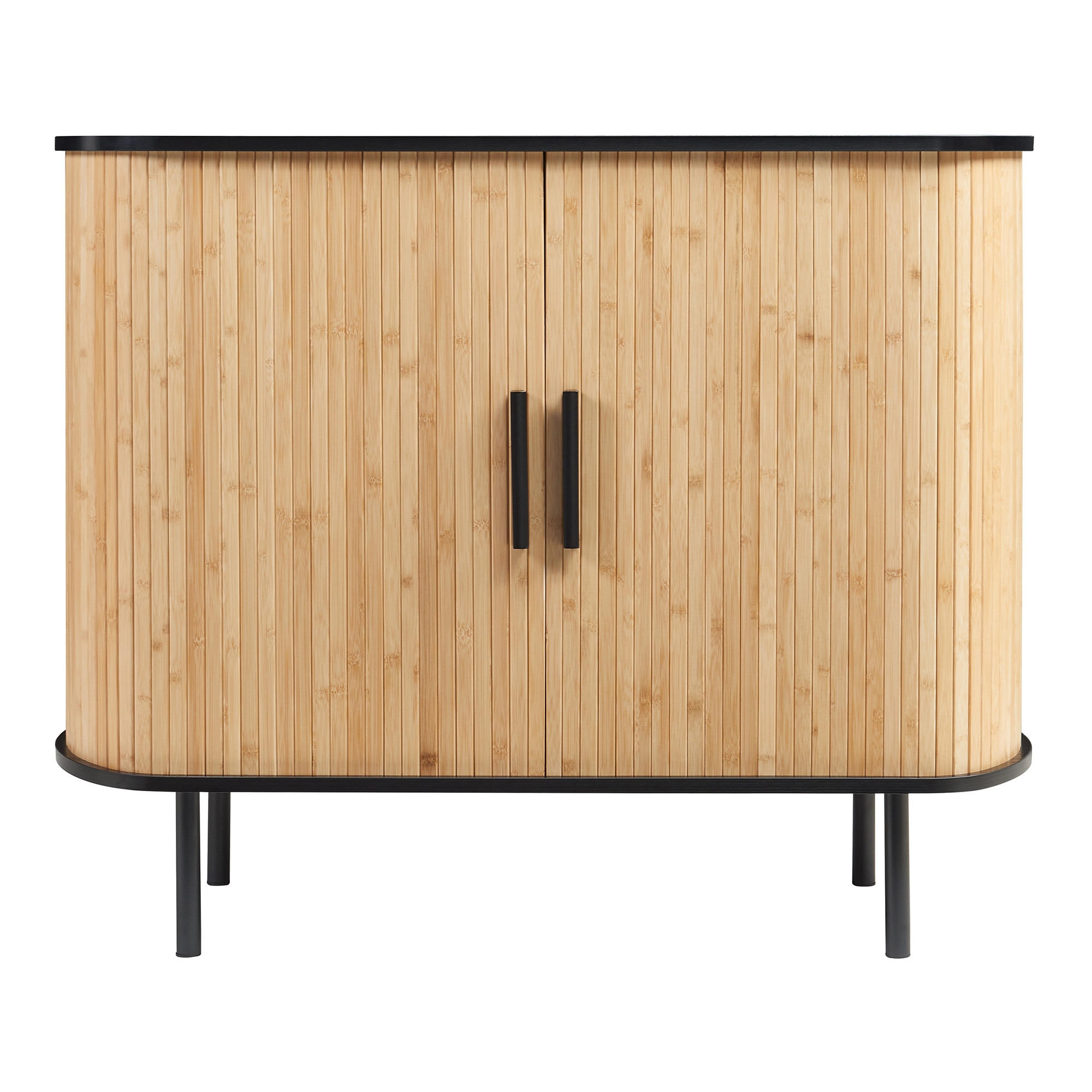 ❤️ eco*さま❤️ Comoda, en.casa, PXCH-0059 Tysvær, 110 x 40 x 80 cm, bambus, natur