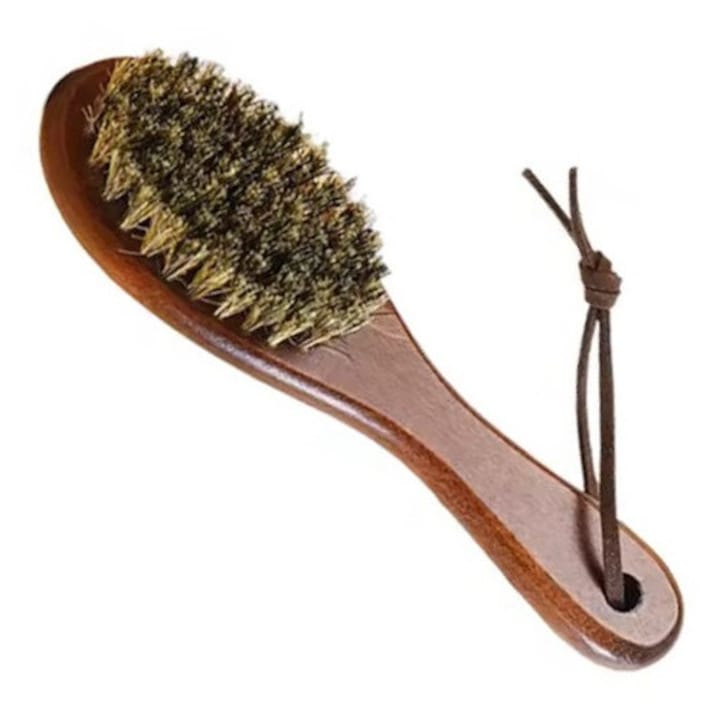 Perie de Barba din Lemn cu Peri Naturali, Sela