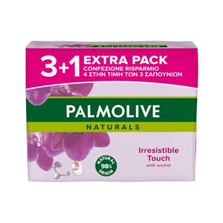 Твърд сапун Palmolive 4брx90гр орхидея