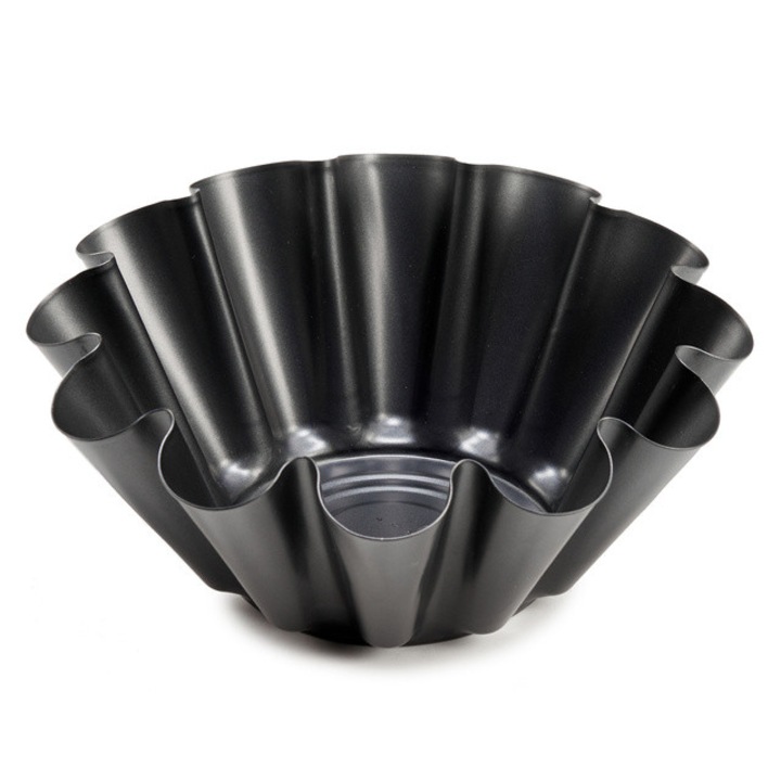 Forma rotunda de copt Ø 23 cm, otel carbon