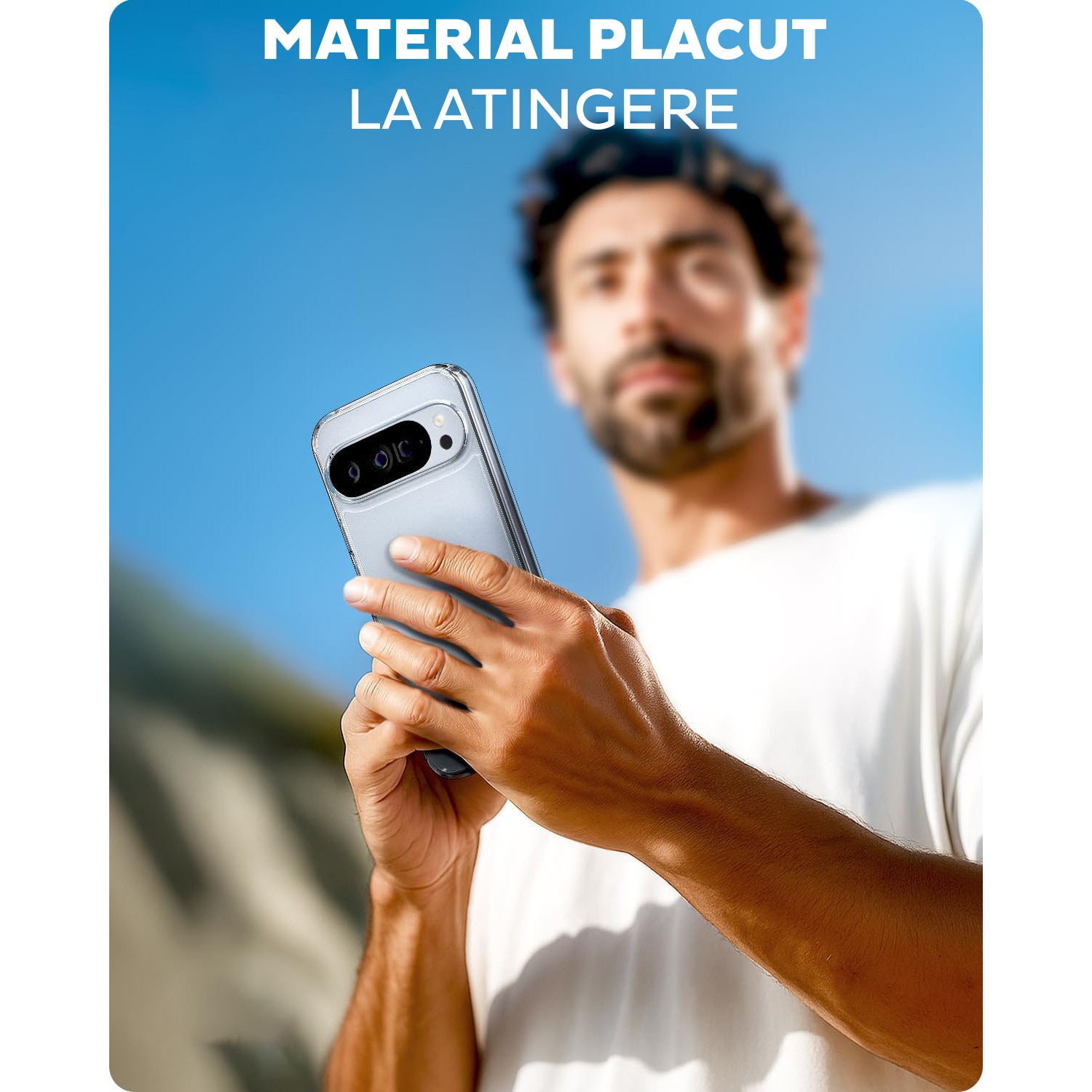 Husa pentru Google Pixel 10 / 10 Pro Daden® Transparent Clear, Protectie Camera, Antisoc, Transparenta