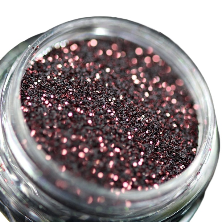 Kozmetikai csillám sminkhez és testfestéshez KAJOL Beauty PK171 szilvabarna, 1g