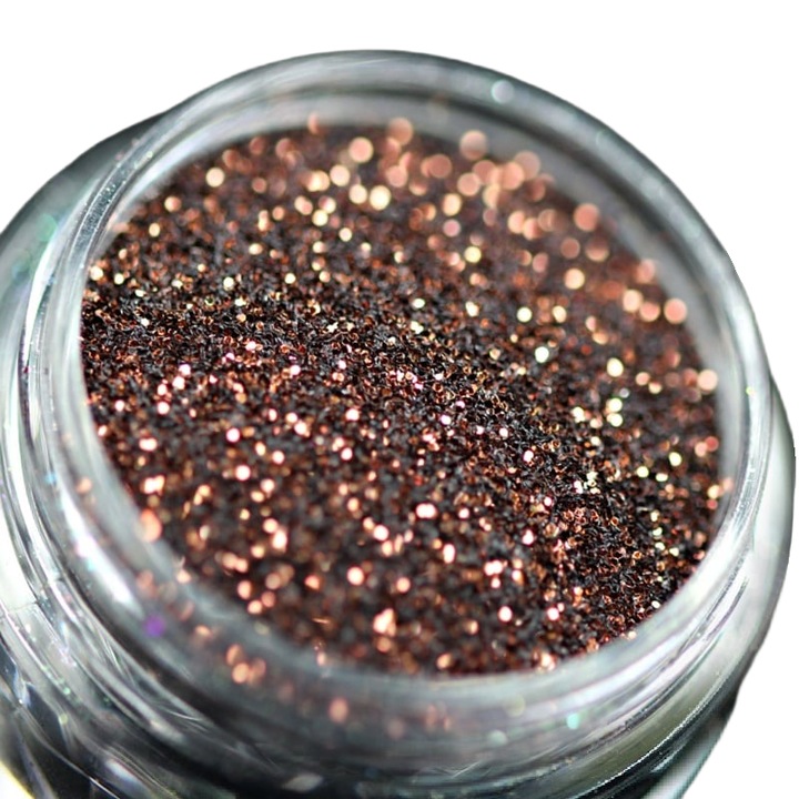 Kozmetikai csillám sminkhez és testfestéshez KAJOL Beauty PK170 barna, 1g