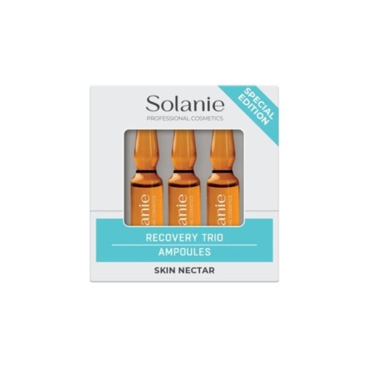 Kit fiole regenerante Solanie Skin Nectar Recovery Trio 3x2ml