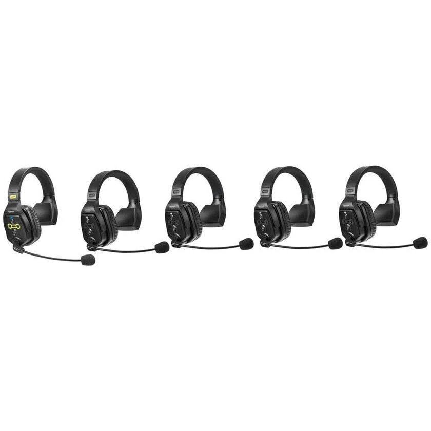 Solutie intercom completa Saramonic WiTalk WT5S, 5 persoane, Full-Duplex, 1.9GHz, single-ear