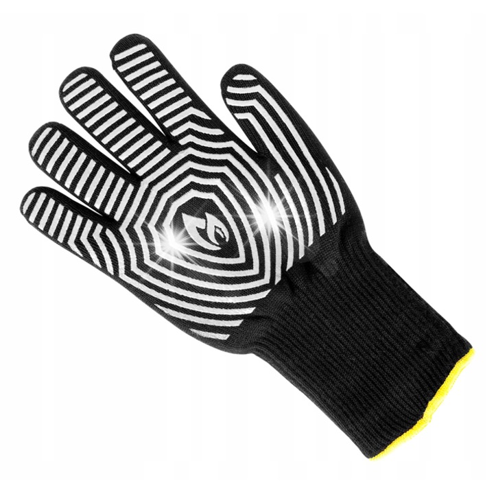 Konyhai kesztyű, Teesa, hőálló, 32cm, többszínű