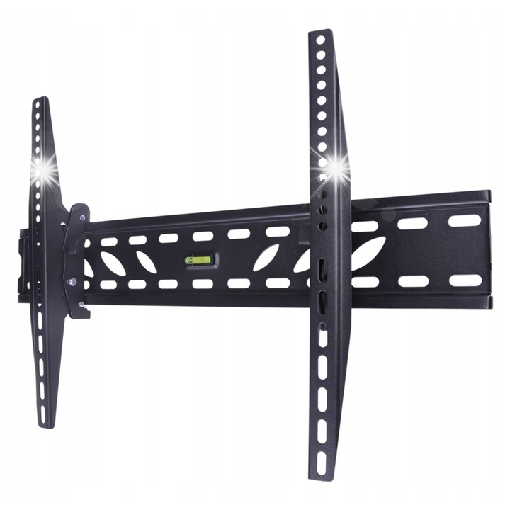 Стойка за телевизор за стена Uchylny 37"-70" Cabletech, макс. 50 кг, VESA 200x200-600x400, черен цвят