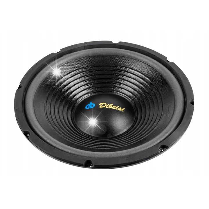 Субуфер 30см, 500W, с усилвател и кабели, MDF кутия, черен, пълен комплект