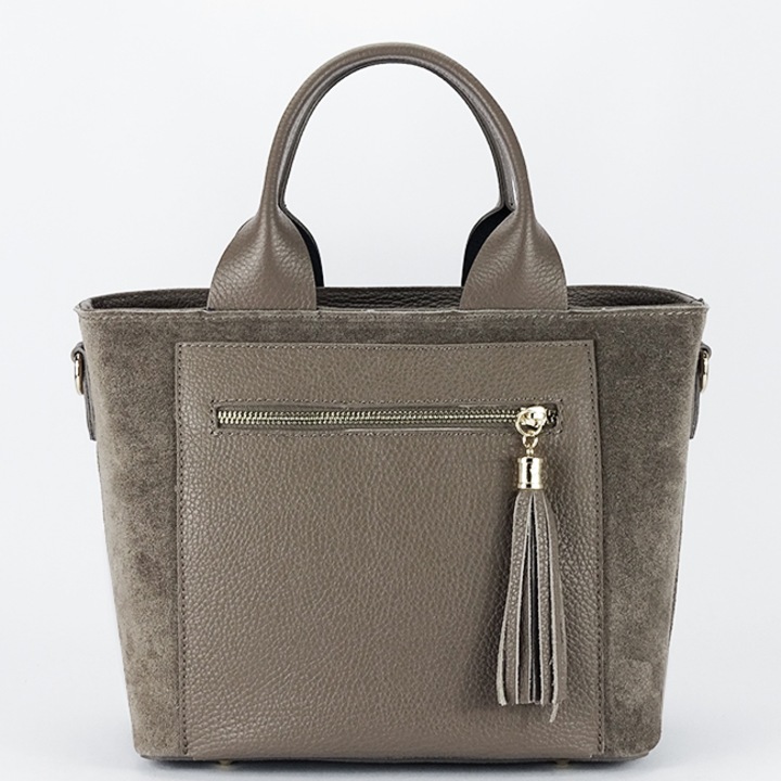 Kozepes valodi bor taska 1918 M9, Tópbarna, 22 x 25 x 12