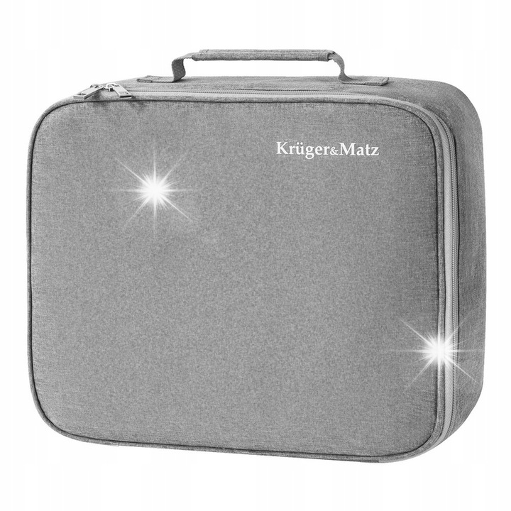 Kruger&Matz LED projektor táska, belső kivehető rekesszel a kábelek számára, 35x29x13cm