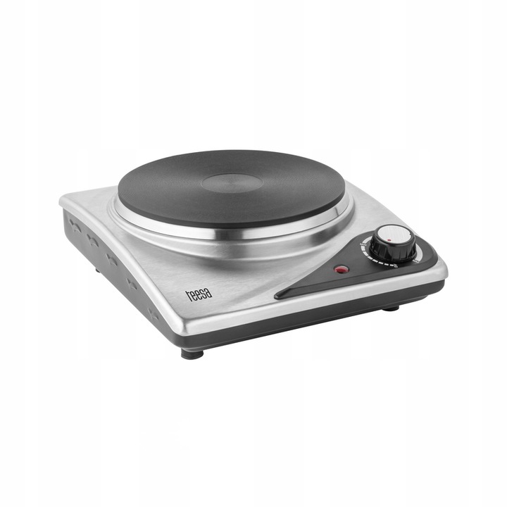 Електрически преносим котлон Teesa 1500W, 1 нагревател, инокс, термостат