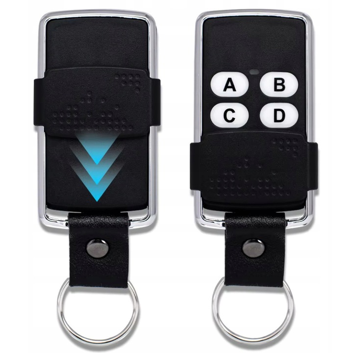 Telecomanda universala pentru poarta, SMG-2055, 280-868 MHz, 4-in-1, 4 canale, copiere, Negru